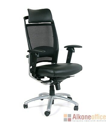 Офисное кресло CHAIRMAN 281А хром для руководителя